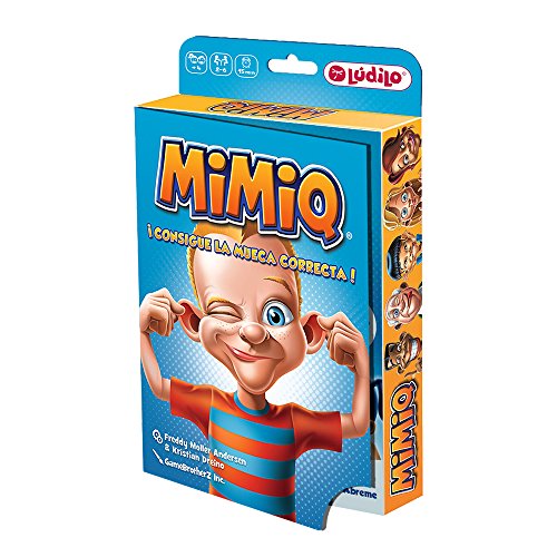 Jogo de Tabuleiro LUDILO Mimiq (Idade Mínima Recomendada: 4 anos) Lúdilo - Jogos - cartas, 4 anos, expressões faciais, tríos