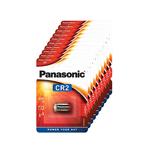 Pilha Recarregável PANASONIC CR2-10P (Lítio - 3V - 1000mAh) Panasonic batteries - Baterias - litio, 3V, 1000mAh, cilíndrico