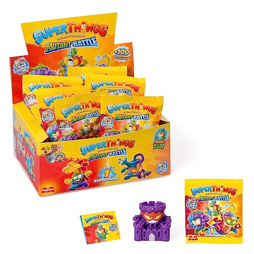 Figura de Ação SUPERTHINGS Superthings Serie Mutante Battle (Idade Mínima: 4) MAGICBOX - Brinquedos - figura, ação, superthings, serie mutante, battle