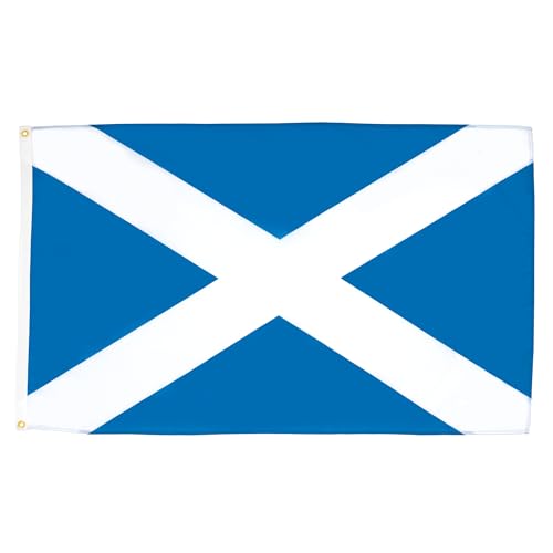 Bandeirola AZ FLAG Ecosse (Branco e Azul) AZ FLAG - Bandeiras e cataventos - ecóscia, branco, azul
