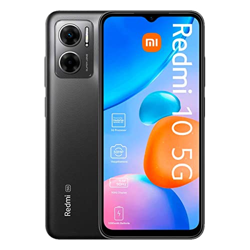 Smartphone XIAOMI Redmi 10 5G (6.5'' - 4 GB - 64 GB - Cinzento) Xiaomi - Telemóveis - smartphone, xiaomi, redmi 10, 5g, 6.5 polegadas, 4 GB, 64 gb, cinzento