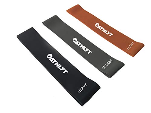 Conjunto de Tornozelos ATHLYT Resistance Band Set (3 Un) Athlyt - Bandas de exercício - resistência, 3 unidades, tornozelos