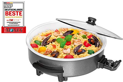 Frigideira Clatronic PP 3570 C | Preto (Acessórios de cozinha) Clatronic - Frigideiras elétricas & woks - preto, acessórios de cozinha