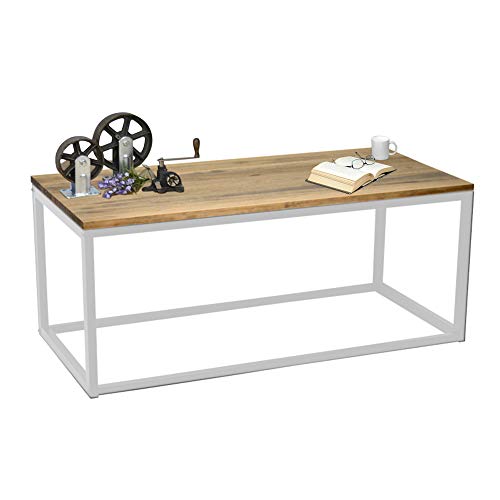 Mesa de Apoio DS MUEBLES 767851 iCub (Branco - 45 x 70 x 40 cm) DS Dropshipping - Mesas de centro - branco, 45x70x40 cm
