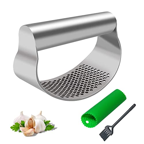 Picador de Alhos Balancín Inox 20 Cm SILVAN SINNSALLY - Esmagadores de alho - inox, 20 cm, aço inoxidável, 1 l