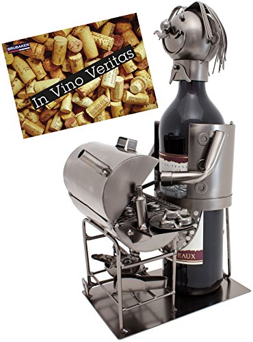 Garrafa para Vinho Brubaker 1.5L Castanho BRUBAKER - Suportes para garrafas de vinho - 1.5l, castanho