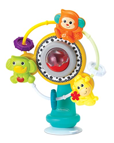 Brinquedo de Trona INFANTINO Forest Friends INFANTINO - Brinquedos - ventosas, rodas, animais