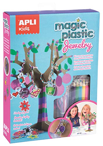 Kit de Artesanato para Crianças APLI 4000050044 Apli kids - Kits de artesanato de brinquedos - artesanato, crianças, 6 lápis cor, 3 folhas plástico mágico