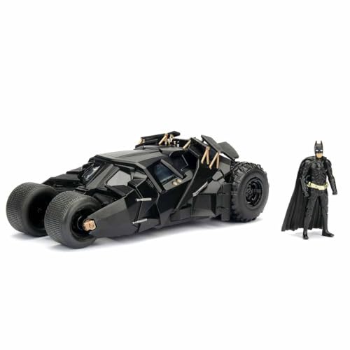 Figura Batmóvil Batman El Cavaleiro Oscuro (Idade Mínima Recomendada: 3 anos) Jada - Modelos em escala - Batman, cavaleiro oscuro, 3 anos