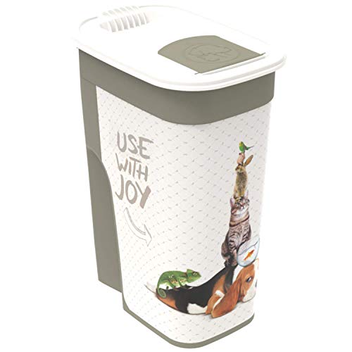 Caixa de Alimentação ROTHO FLO (Branco - 4 L) Rotho - Produtos para animais de estimação - caixa alimentação, 4 L, branco
