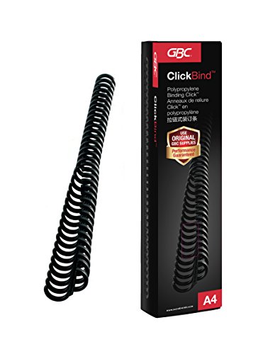 Argolas para Encadernação GBC 4028193 Preto GBC - Pentes e espiras de encadernação - argolas, encadernação, fixação duplo, pinos, fita adesiva