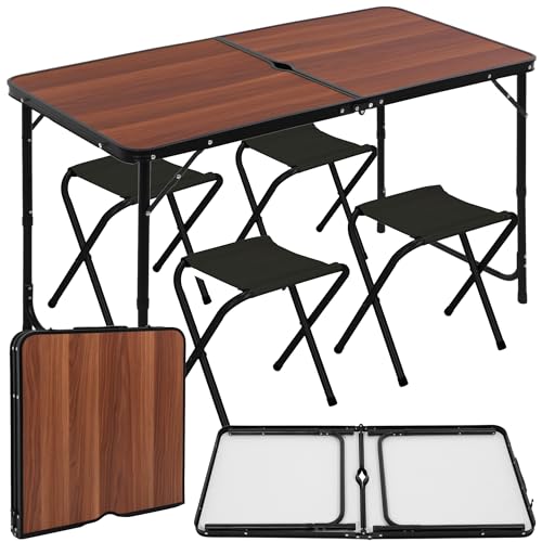 Conjunto de 4 Bancos de Campismo para Crianças - 60x120cm SPRINGOS - Conjuntos de móveis - 4 bancos, 60x120cm, campismo, versátil