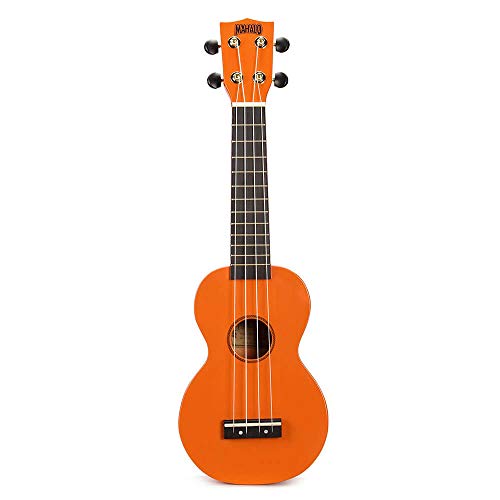 Mahalo Rainbow Ukulele 4 Cordas Soprano Laranja Mahalo - Acessórios para instrumentos musicais e orquestra - ukulele, soprano, 4 cordas, laranja