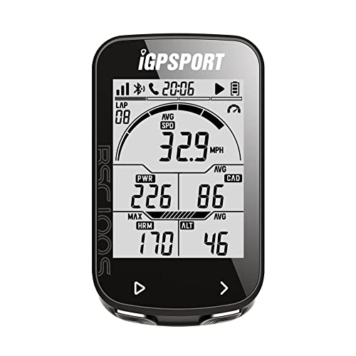 GPS para Bicicletas IGPSPORT BSC100S (Bluetooth - Até 40h de autonomia) IGPSPORT - Computadores de bicicleta - bluetooth, 40h autonomia, ipx7, suporte bicicleta