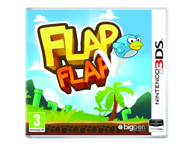 Jogo de Cartas BANDLAND GAMES Flap Flap 3Ds (Idade Mínima Recomendada: 6 anos) Big Ben - Software de jogos de vídeo - estratégia, reflexão, moedas, obstáculos