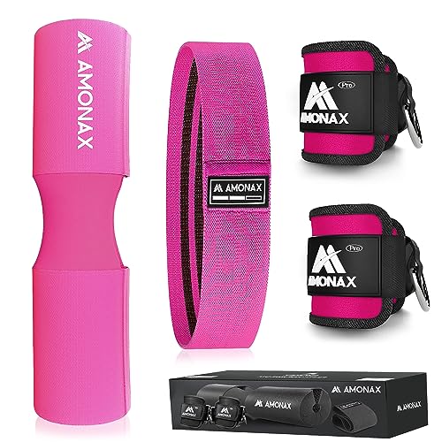 Almofada Amonax para Barra de Pesos e Peso (Recondicionado Como Novo) Amonax - Bandas de exercício - treino, segurança, lesões, dor