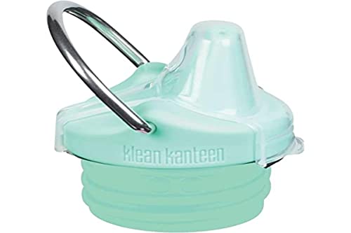 Garrafa para Bebida Klean Kanteen Kid Sippy Verde 0.6l Kid Kanteen - Garrafas de engarrafamento - à prova de derrames, sem BPA, polipropileno, compatível