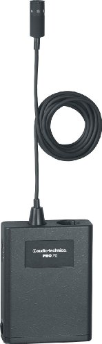Microfone AUDIO TECHNICA Pro 70 (Preto - Condensador) Audio-Technica - Microfones - condensador, instrumento, voz, 20-20000 Hz
