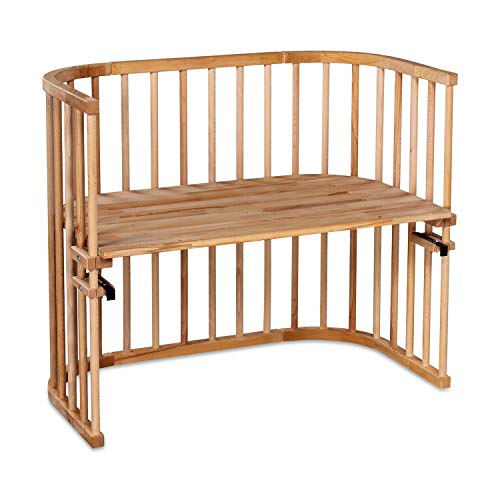 Berço Colector BABYBAY Maxi (Castanho) Babybay - Móveis para bebês e crianças pequenas - ajustável, lavável, seguro, confortável