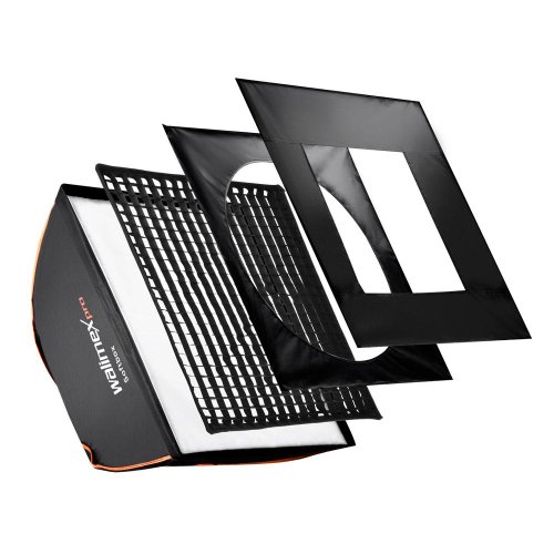 Walimex 19196 acessório para flash de estúdio Walimex Pro - Softboxes - preto, espuma, plástico, compatível