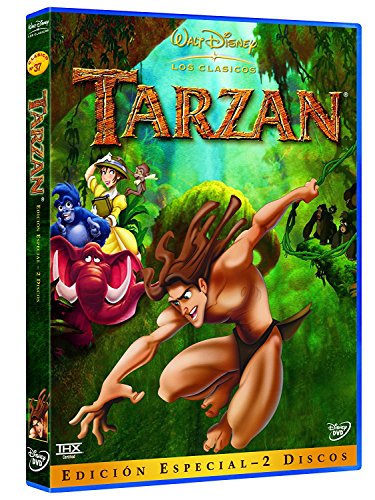 DVD Tarzan. Edición Especial - 2 Discos (Edição em Espanhol) Disney - Dvds e vídeos - dvd, tarzan, edição especial, 2 discos, espanhol