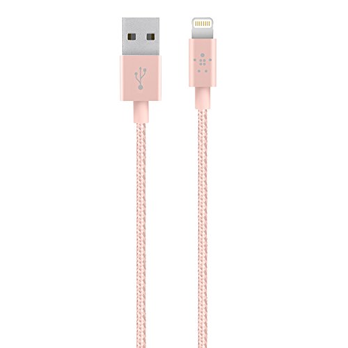 Belkin Caa001Bt2Mwh Cabo Lightning 1.2 M Rosa Belkin - Cabos - lightning, usb a, rosa, 1.2m