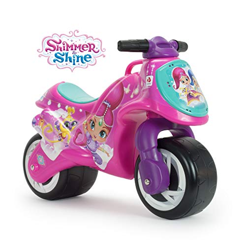 Andarilho para Crianças INJUSA Shimmer And Shine INJUSA - Brinquedos - rodas macias, pedais, corrente de segurança, assento acolchoado