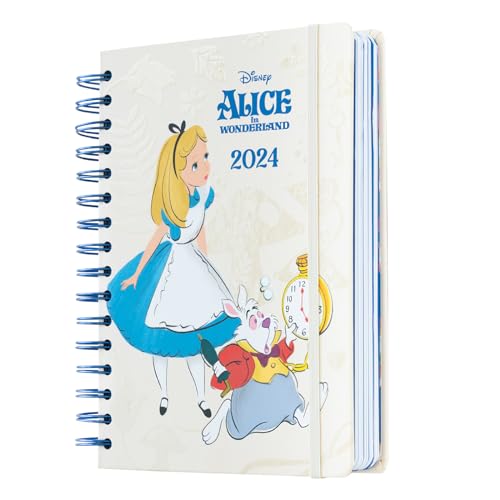 Agenda Escolar ERIK EDITORES Alicia em O País das Maravilhas (A5 - 2023/2024) Grupo Erik - Calendários, organizadores e planejadores - agenda, escolar, erik editores, alicia, país das maravilhas, A5