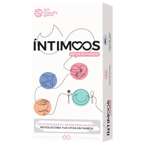 Jogo de tabuleiro GUATAFAC Intimoos Retos en pareja Asmodee - Jogos - jogo de cartas, 120 desafios, casal, intimo