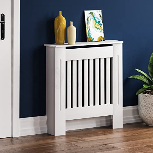 Aquecedor Vida Designs Chelsea | Branco (Climatização e ventilação) Vida Designs - Acessórios de radiador de aquecimento - climatização, ventilação, tampa branco, design moderno