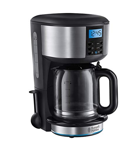 Máquina de Café Expresso RUSSELL HOBBS Buckingham (15 bar - 3 Níveis de Moagem) Russell Hobbs - Cafeteiras de filtro - 15 bar, 3 níveis, moagem