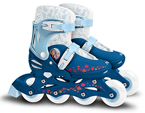 Conjunto de Patins DISNEY Frozen II Azul (Tam.: 30-33 cm) Stamp Sas - Patins em linha - poliéter, calcanhares ajustáveis, equilíbrio, estabilidade