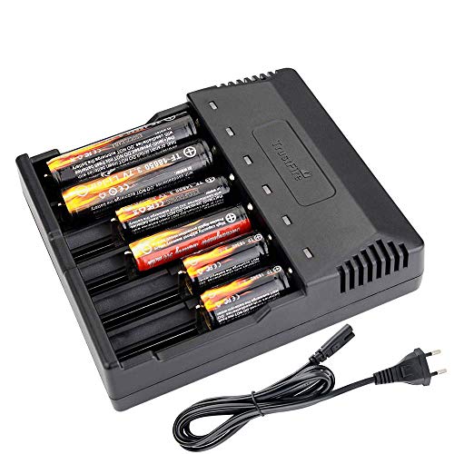 Carregador TRUSTFIRE Universal (Universal - Preto) TrustFire - Carregadores de bateria de uso geral - universal, preto