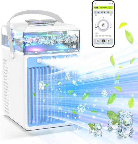 Mini Ar Condicionado PORTABLE AIR CONDITIONER Tiptop Home - Eletrodomésticos de cozinha - mini, portátil, escritório, automóvel