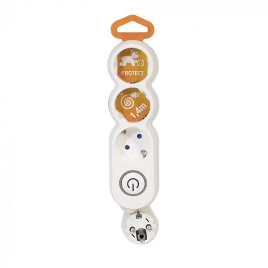 Extensão Elétrica GARZA 3 tomadas com interruptor e proteção infantil Garza - Filtros de linha e supressores de surtos - 3 tomadas, interruptor, proteção infantil