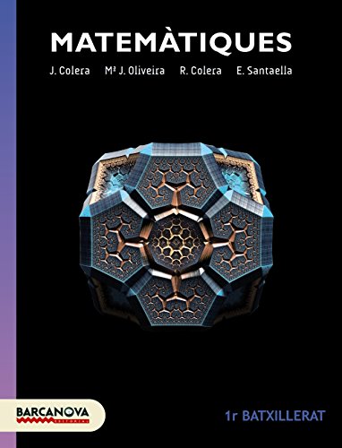 Livro Matematiques Academicas 1R Batxillerat 2016. Catalunya Y Baleares de Ministerio De Educacion (Catalan) Barcanova - Livros - matemáticas, bacharelato, 2016, catalanha e baleares