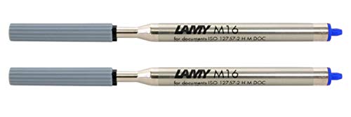 Caneta de Tinta Permanente LAMY M16 Azul (F) 0.5 mm Lamy - Tinta e recargas de caneta - tinta permanente, 0.5 mm, azul, preencheável