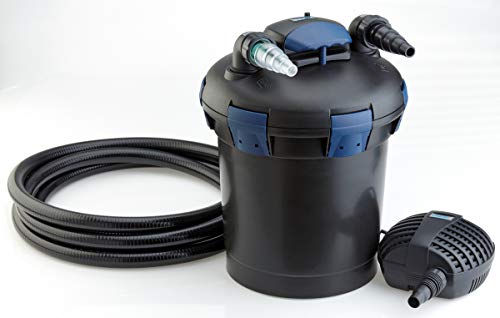 Filtro para Piscina OASE BIOROCK Set 3000 (6000 L) Oase - Fontes e lagos - 6000 l/h, areia de filtro, 400 l, 6 m³/d