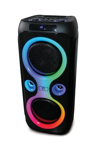 Coluna Portátil R-MUSIC Roller Box (Branco) MOBILITY - Alto-falantes - portátil, bateria, 1m cabo, transportável