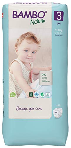 Fraldas BAMBO NATURE Premium Eco (Tamanho 3) Bambo nature - Fraldas - bambo, eco, tamanho 3