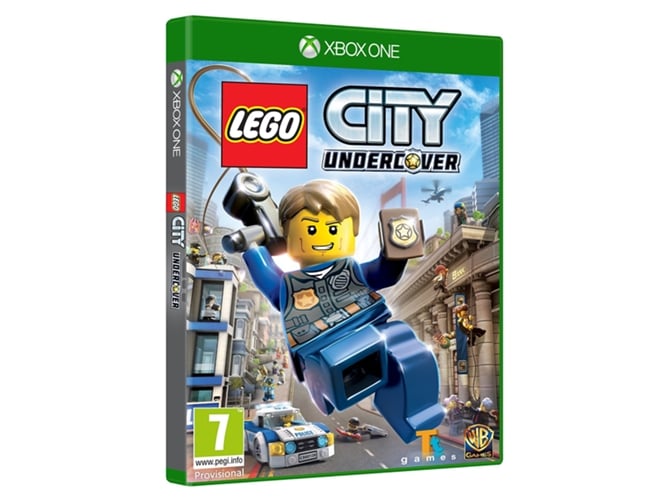 LEGO City: Undercover 60328 (Idade Mínima Recomendada: 5 anos) WARNER BROS - Software de jogos de vídeo - lego city, polícia, helicóptero, carro da polícia, bandido, prisão