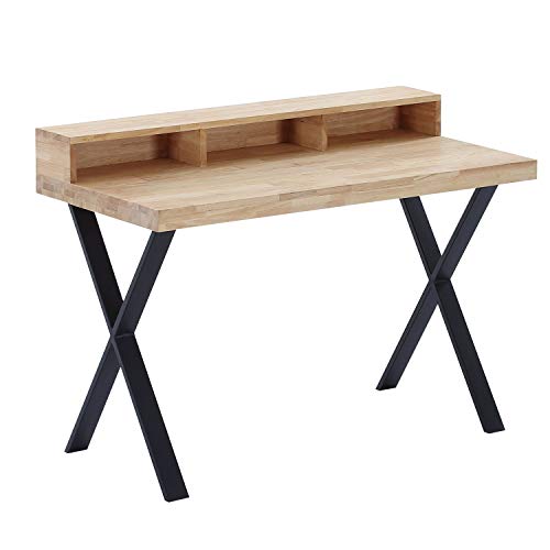 Secretária ADEC X-Loft Castanho e Preto (120x60x88cm) Adec Group - Mesas - castanho, preto, 120x60x88cm