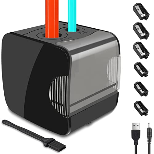 Sacador de Lápis BOSTON TECH USB (Bateria) Yucuzft - Afia-lápis - usb, bateria