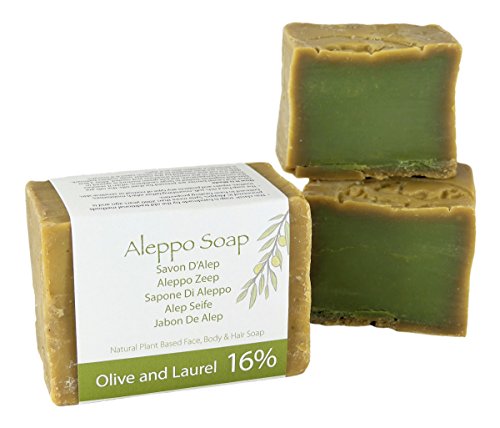 Sabonete NATURALEZA Y FLORES Sabonete De Alepo Con Aceite De Olivo Y Laurel (200 g) Amity - Máscaras de gás e respiradores - alepico, olive oil, laurel, 200g