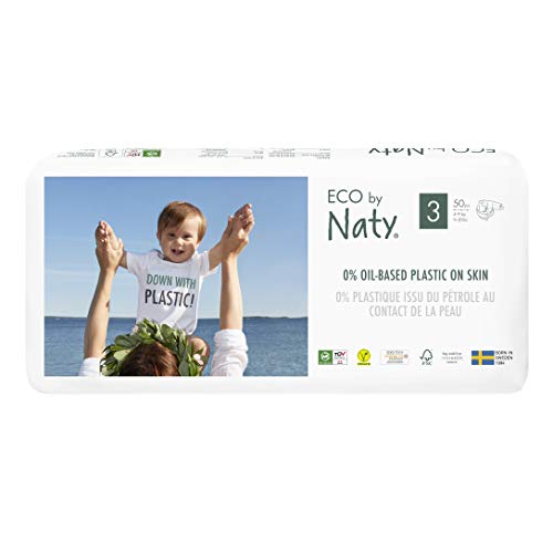 Fraldas NATY ECO BY FRALDAS NATY (100 Un) NATY - Fraldas - ecológica, sem perfume, sem cloro, asma