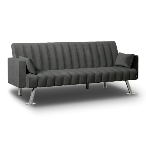Canapé NA LUI One Line (Cinzento - Poliuretano - 210 x 80 x 79 cm) Nalui - Sofás - cinzento, poliuretano, 210 x 80 x 79 cm