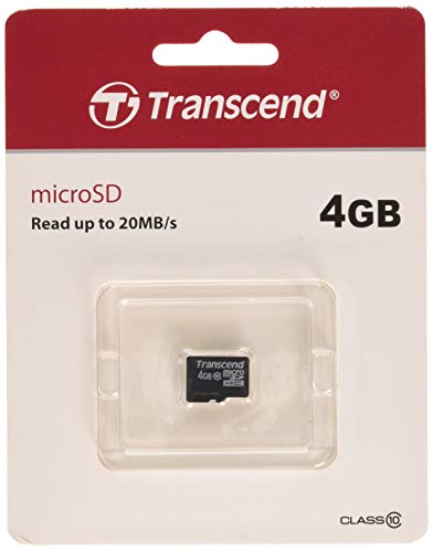 Cartão de memória TRANSCEND TS4GUSDC10 Transcend - Cartões de memória flash - transcend, ts4gusdc10