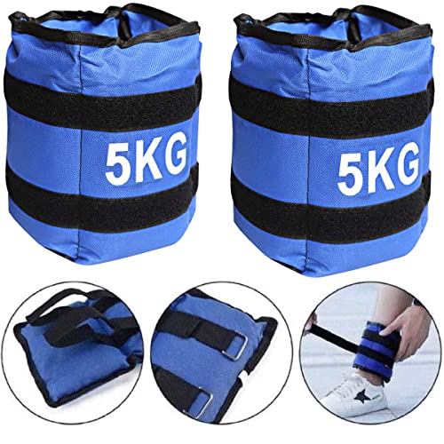 Conjunto de Pesos para Pernas ALLPER Pack of 2 ALLPER - Levantamento de peso - pesos ajustáveis, nylon, fecho de velcro, 5 kg