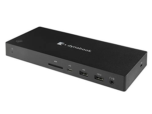 Suporte TOSHIBA Dynabook USB-C dock em Preto Toshiba - Estações de acoplamento para laptops - usb-c, dock, preto