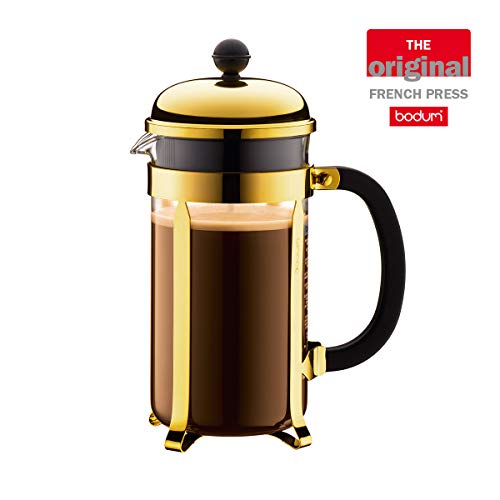 Cafeteira de Filtro BODUM Chambord 1928-17 Bodum - Cafeteiras de êmbolo - café, filtro, bodum chambord, preto/prata, aço inoxidável